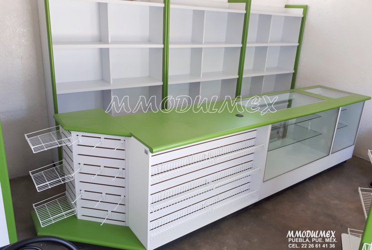 Fabricación de Muebles de Madera para Tiendas